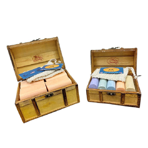 Olde Country Soap Wooden Box Set (2 pcs- large and small box per set)