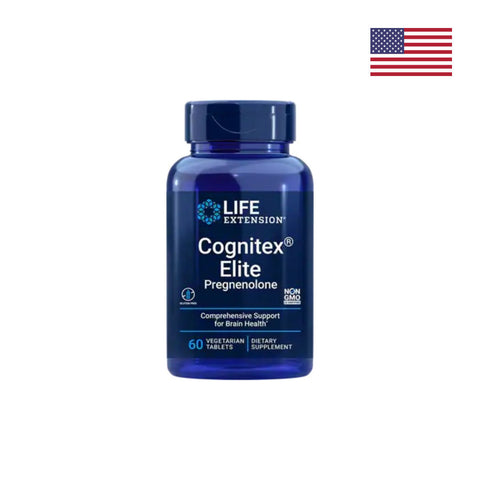 Life Extension Cognitex® Elite Pregnenolone 60 vegetarian tablets