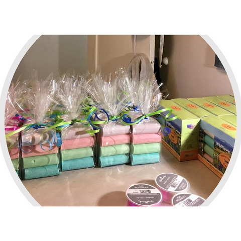 Olde Country Soap 6 gift bags of Natural Country Soap- (4- 5oz. bars per gift bag)