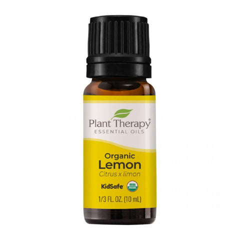 Plant Therapy Organic Lemon Essential Oil 10 mL